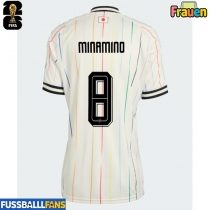 Japan Takumi Minamino #8 Auswärtstrikot Frauen EM 2024 Kurzarm